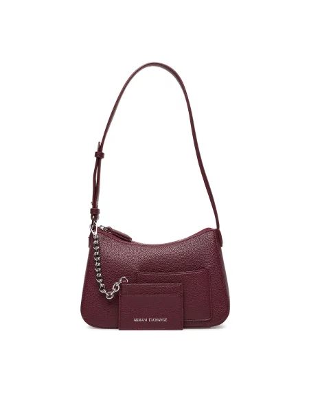 Armani Exchange Torbica tamnocrvena