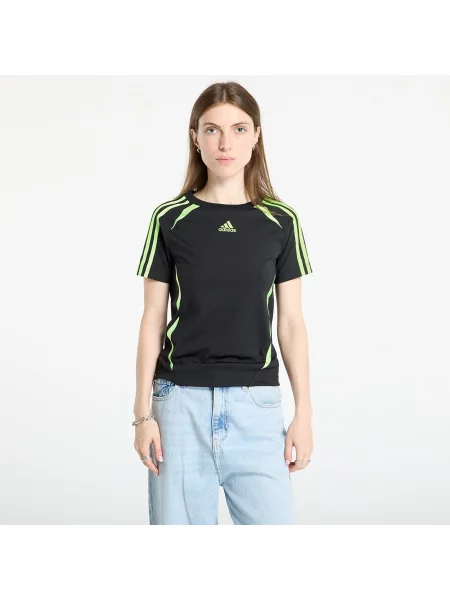 Футболка Adidas Originals з джерсі чорна