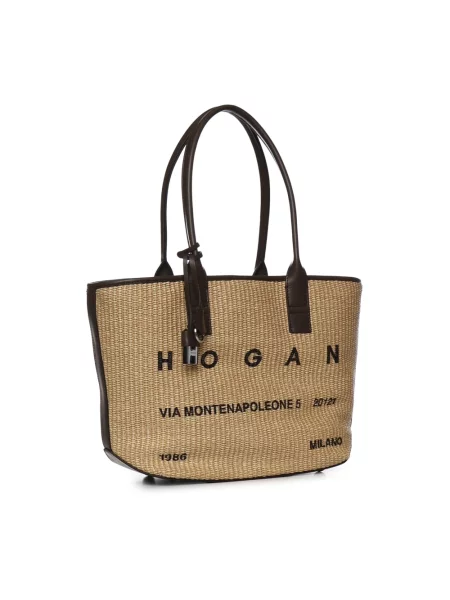 Shopperka Hogan brązowa