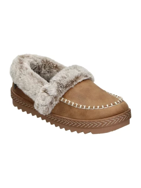 Papuče Skechers smeđa