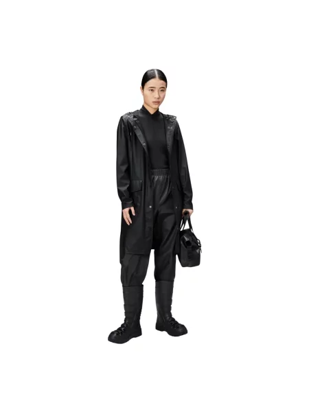 Rains Curve W Jacket Kobiety Kurtki Rains Czarny Size: M niebieska