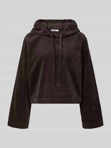 Bluza z kapturem o kroju oversized z czystej bawełny Marc O'polo Denim