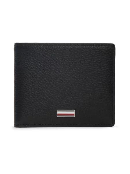 TOMMY HILFIGER Portofel CENTRAL' negru