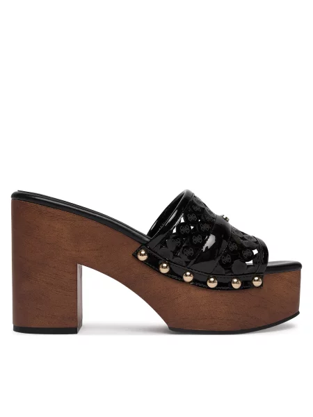 Šľapky Guess FLJQUI čierna