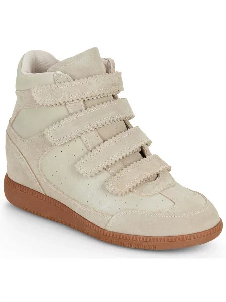 Členkové topánky Steve Madden biela