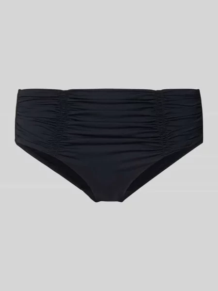Figi bikini z marszczeniami Seafolly czarny