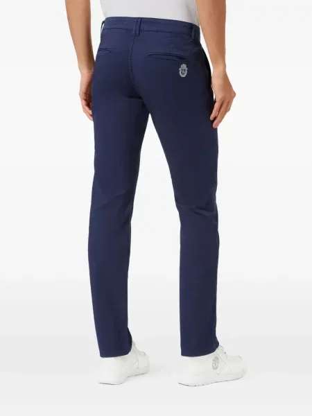 Chinos Billionaire s autogramem modré
