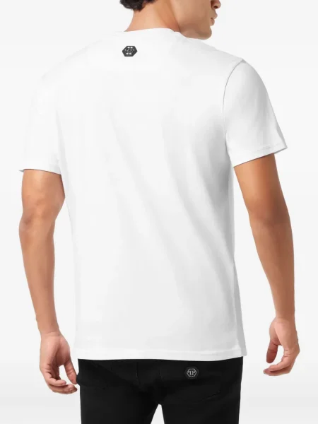 Tricou Philipp Plein alb