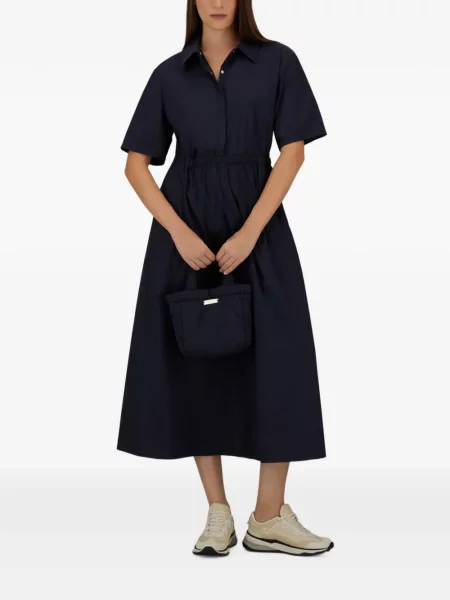 Gulerat rochie tip cămașă Herno negru