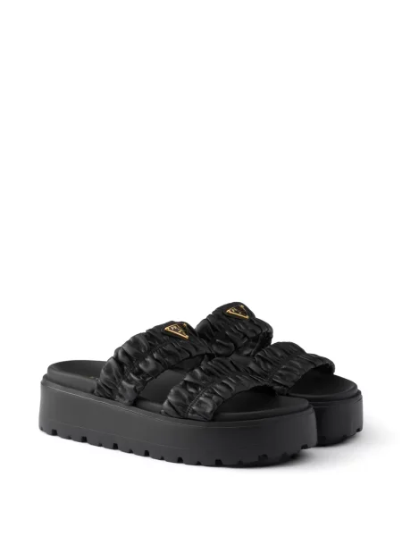 Sandale Prada din piele negru
