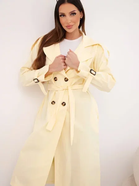 Talie haină de mazăre Kesi Włoski galben