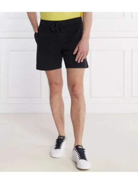 BOSS ORANGE Pantaloni scurți Sandrew negru