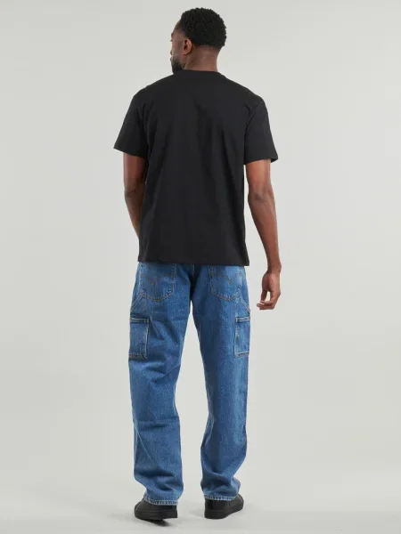 Tricou Calvin Klein Jeans clasic negru