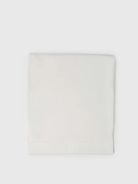 Arber Шарф Вовна/поліестер білий