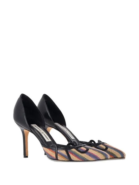 Pantofi cu toc Manolo Blahnik negru