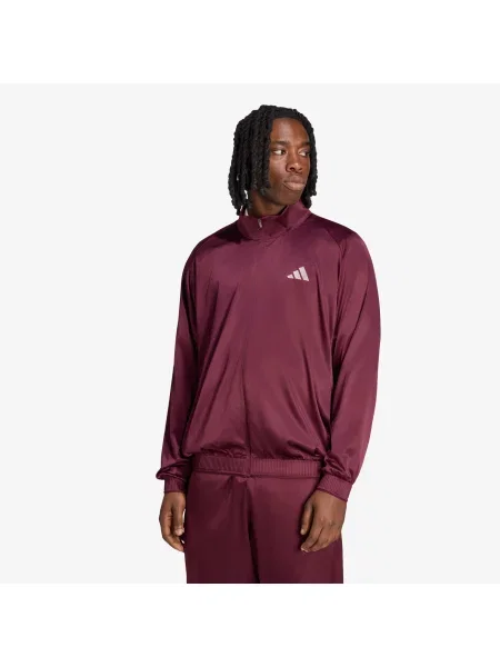 Jachetă adidas Tennis Cover Up Jacket Maroon M