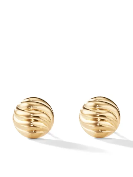 Cercei David Yurman galben