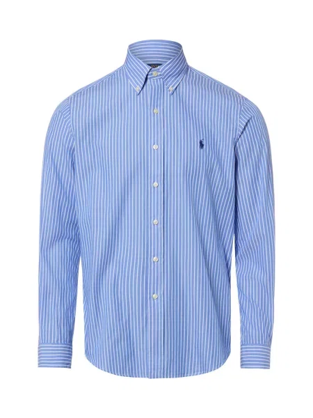 Polo Ralph Lauren Koszule Mężczyzna S Koszula w paski niebieski
