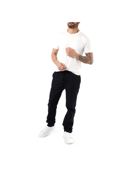Pantaloni Tommy Hilfiger albastru