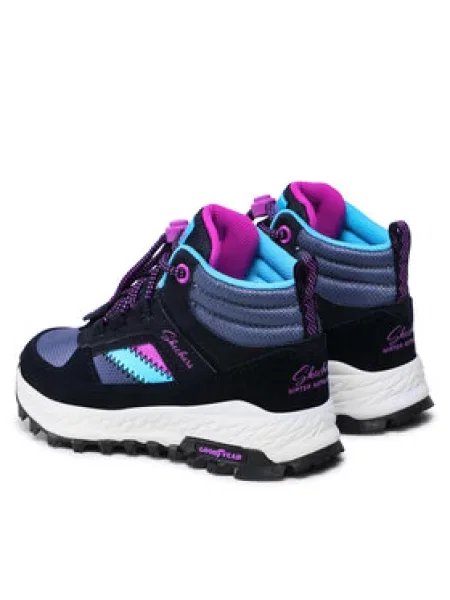 Skechers Gležnjarji Let's Explore črna