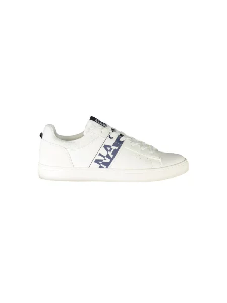 Sneakersy Napapijri skórzane białe