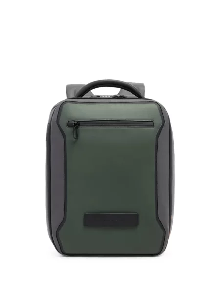 Rucsac Piquadro cu autograf verde