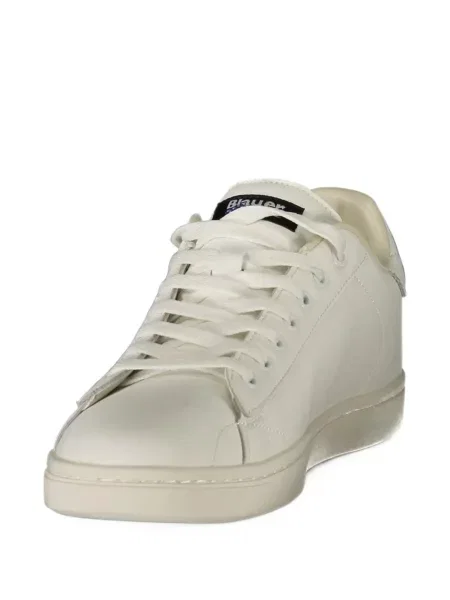 Sneakerși Blauer cu imagine alb