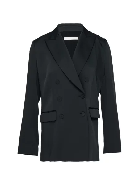 Sacou Club21 Collection cu două rânduri de nasturi negru