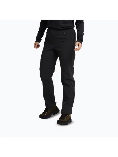 Pantaloni de trekking pentru femei Jack Wolfskin Activate Flex black negru