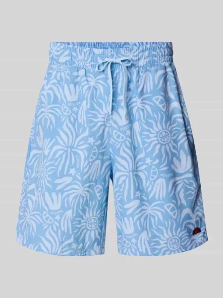 Szorty o kroju relaxed fit z naszywką z logo model ‘SCORCHANO’
