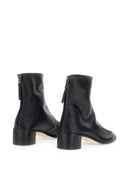Botine Hereu din piele negru