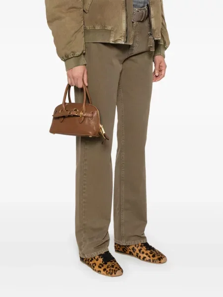 Geantă shopper Miu Miu maro