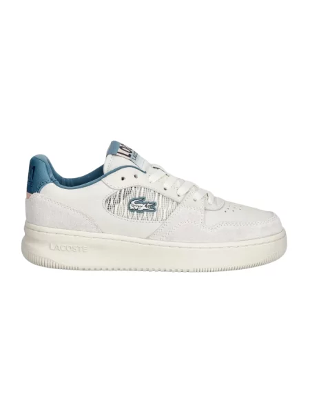 Sneakersy Lacoste skórzane beżowe
