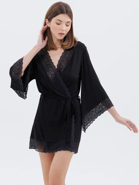 Халат Leinle чорний