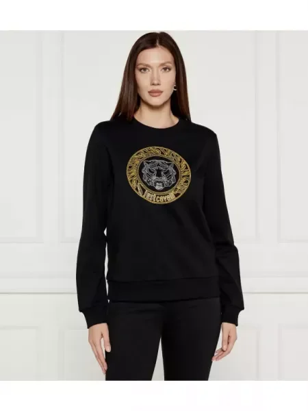 Just Cavalli Pulóver fekete