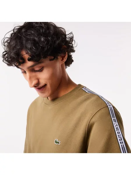 Lacoste толстовка чоловіча Classic fit коричнева