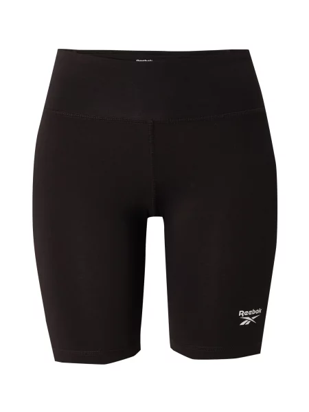 Reebok Pantaloni scurți sport Negru alb