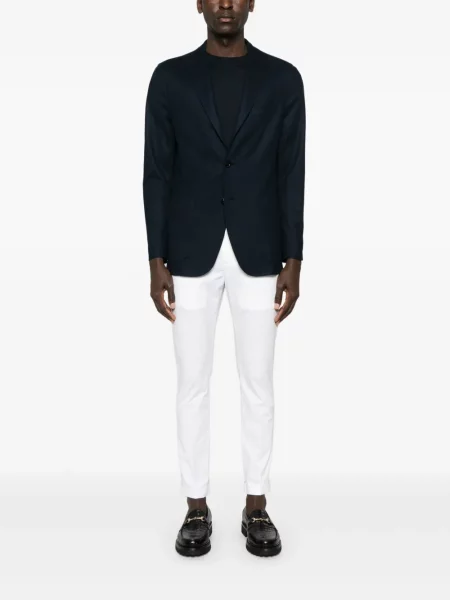 Pantaloni chino Dondup alb