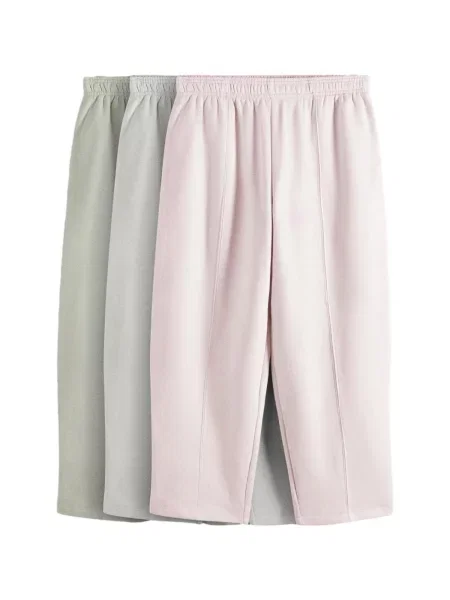 The Set Pantaloni verde mentă / verde pastel alb