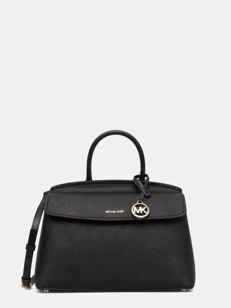 MICHAEL Michael Kors geantă poștaș pentru femei cu imitație de piele Landry negru