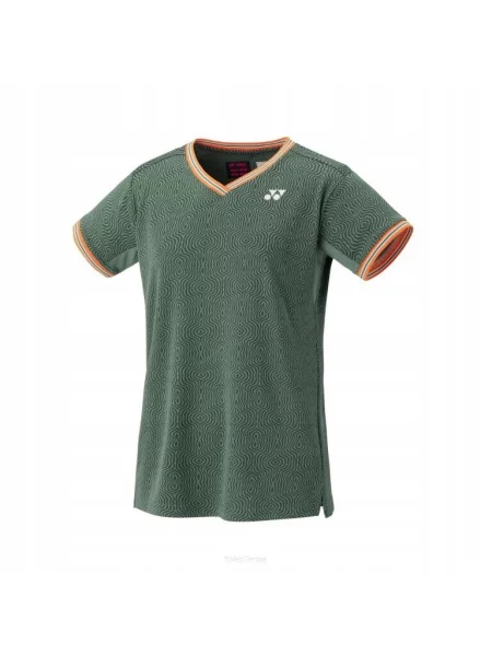Koszulka tenisowa Yonex Crew Neck RG zielona
