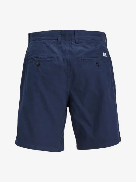 JACK & JONES Chino nohavice ACE SUMMER námornícka modrá