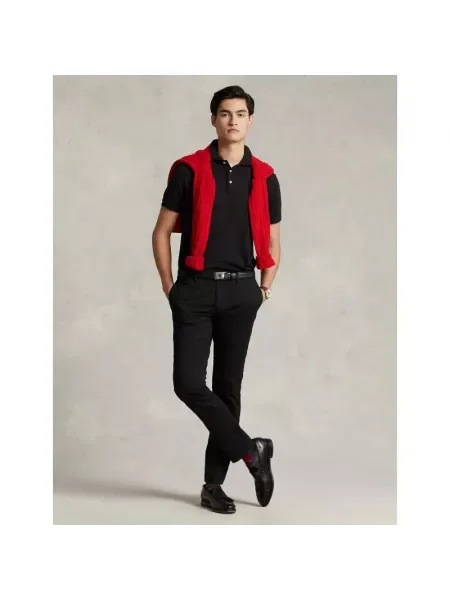 POLO RALPH LAUREN tenisz póló fekete
