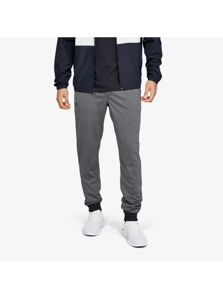 Under Armour Sportstyle Tricot Jogger tepláky šedé
