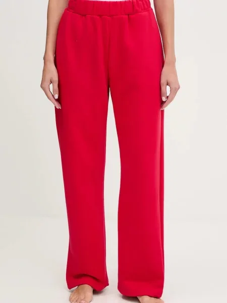 JOYINME spodnie dresowe Evolve gładkie Evolve czerwony
