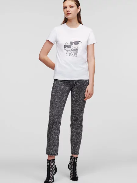Футболка Karl Lagerfeld біла