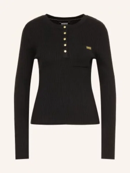 Barbour International Svetr Kyla černá