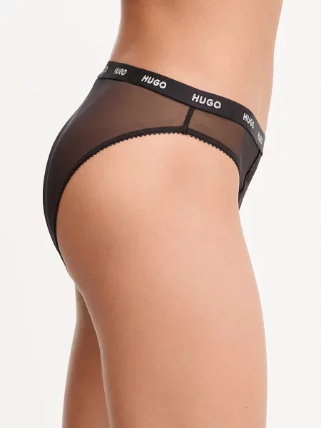 Nohavičky HUGO BRIEF SL DESIGN čierna