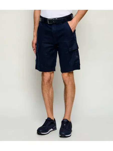 BOSS ORANGE De in pantaloni scurți | Relaxed fit portocaliu