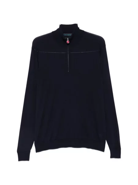 Pulover Kiton albastru